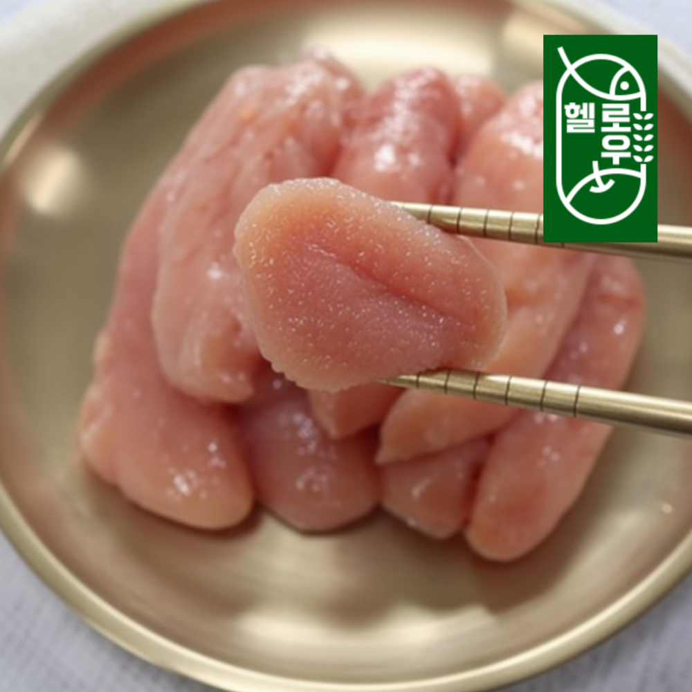 백명란 무색소 저염 명란젓갈 400g 선동 파지 이미지 7