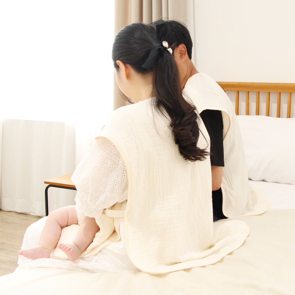 예꼬맘 아빠 턱받이 아기 침받이 수유 이유식 트림패드 가리개 롱핏 이미지 7