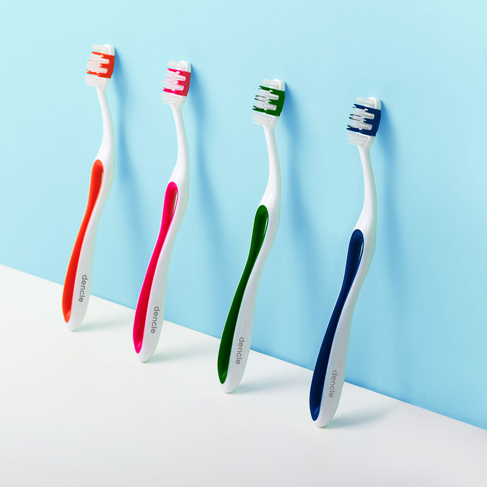 덴클 천연가루치약 본품 1개 or 리필1팩 + 칫솔4개 세트 - 상세 이미지 3