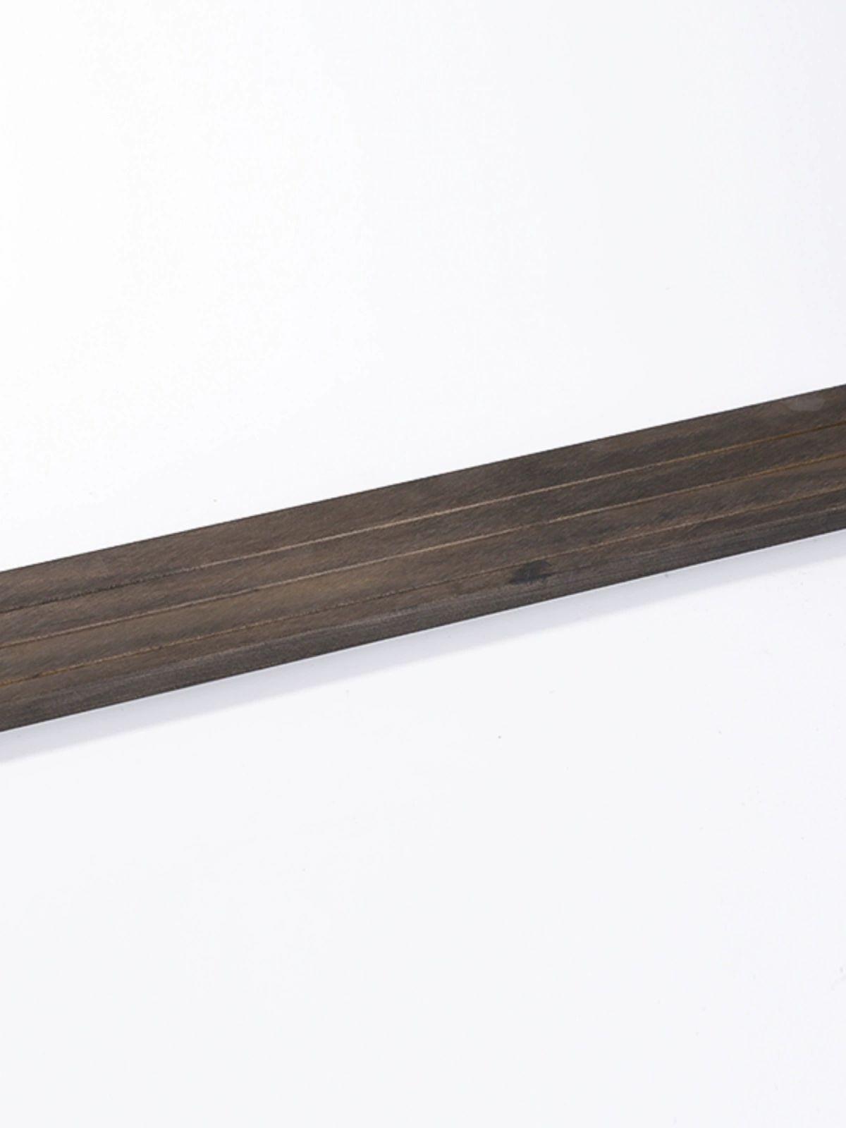 원목 귀걸이 진열대 주얼리 선반 여성 악세사리 월넛 2단 30cm - 상세 이미지 5