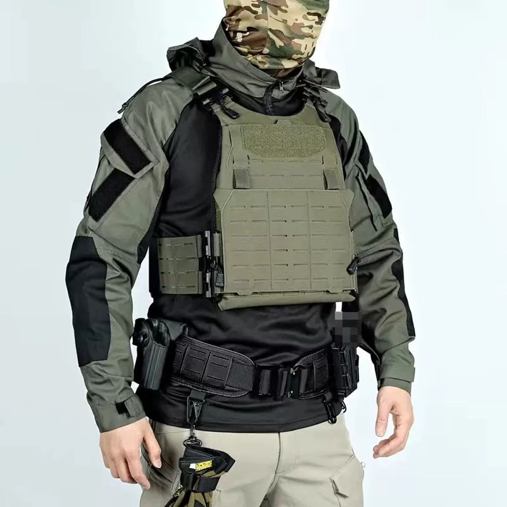 밀리터리 카고바지 군복바지 작업복 서바이벌 건빵 E. 녹색 상의, A. S90105 캐티 - 상세 이미지 4