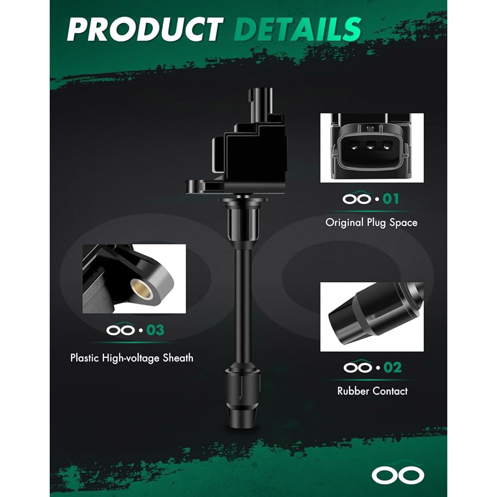SCITOO 점화 코일 팩은 닛산 맥시마 3.0L 2000-2001용 인피니티 I30 UF348 UF-332 UF-363 1 PCS에 적합합니다 - 상세 이미지 3
