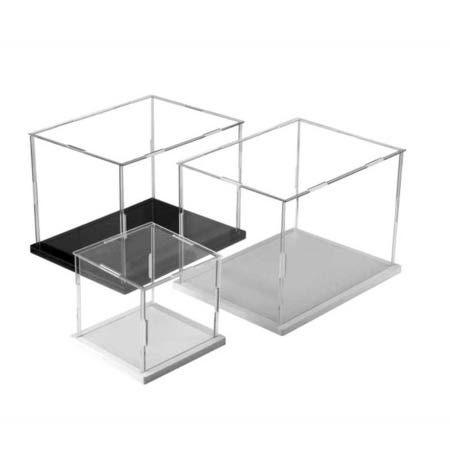 [해외]아크릴 투명 피규어 40cm 진열장 케이스 1. 높이 45cm 45 25 기본 5mm