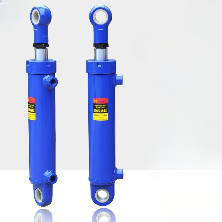 2톤 양고리 유압 강철 실린더 100mm 1000mm 트랙터 지게차 베일러 리프트용 - 상품 이미지