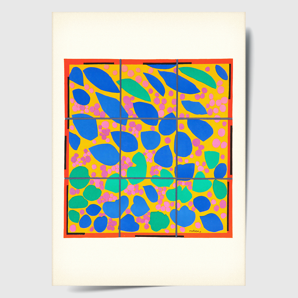 앙리마티스 인테리어 그림 액자 포스터 명화 Lierre en Fleur 1953 - 상세 이미지 2