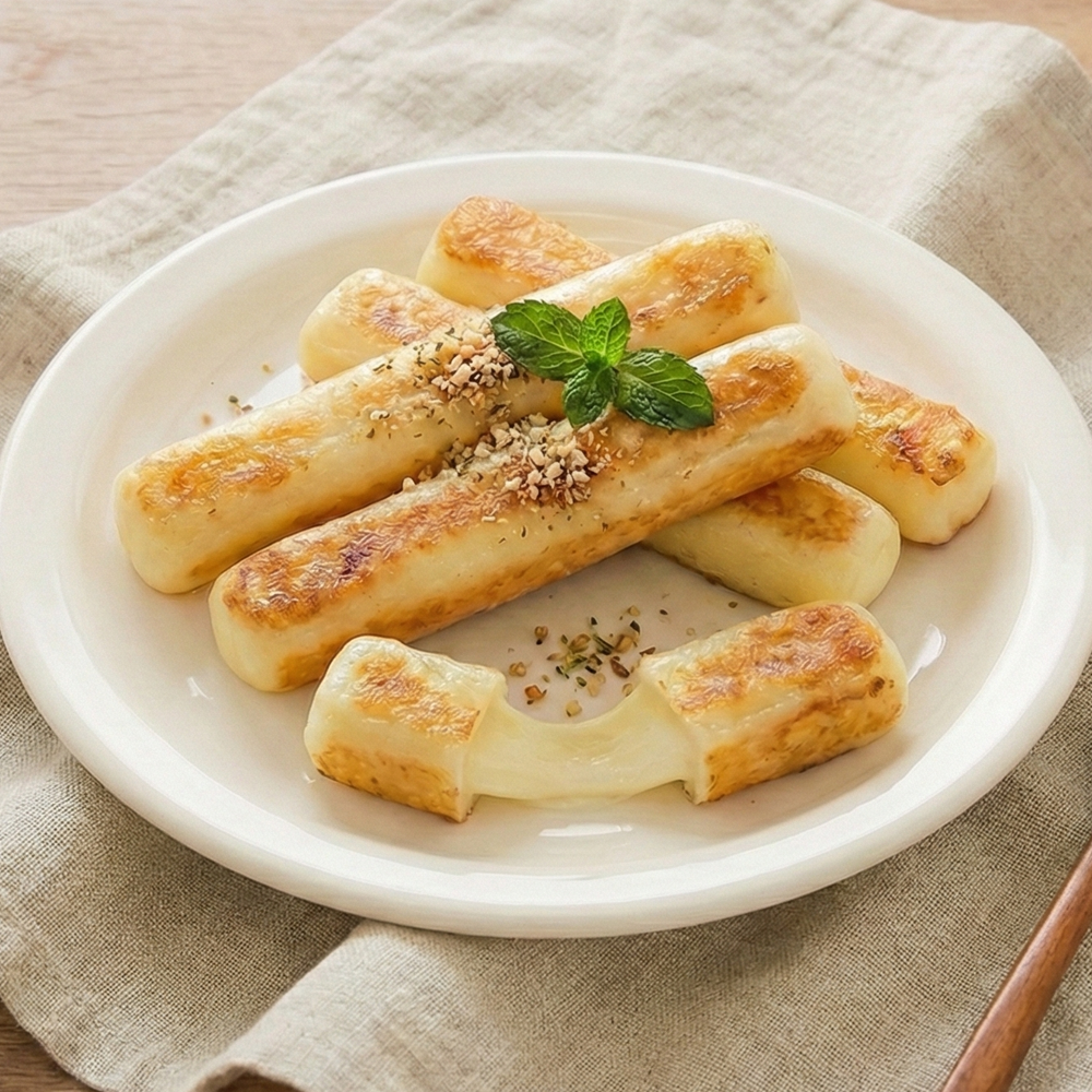 [산아푸드] 덴마크산 스트링 치즈 400g 2팩 모짜렐라 아이 간식 에어프라이어용 이미지 6