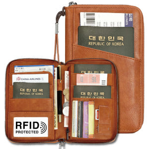rfid 차단 지갑 여권 케이스 안티스키밍 가족 여행용 지폐지갑 솔직 후기 | 실사용자 리뷰 분석 - 상품 이미지 3