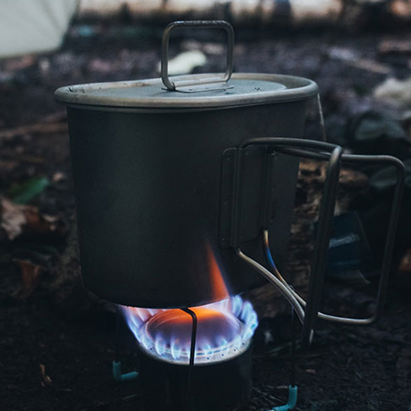 키이스 티타늄 반합 물통 케이스 세트 백패킹 경량 코펠