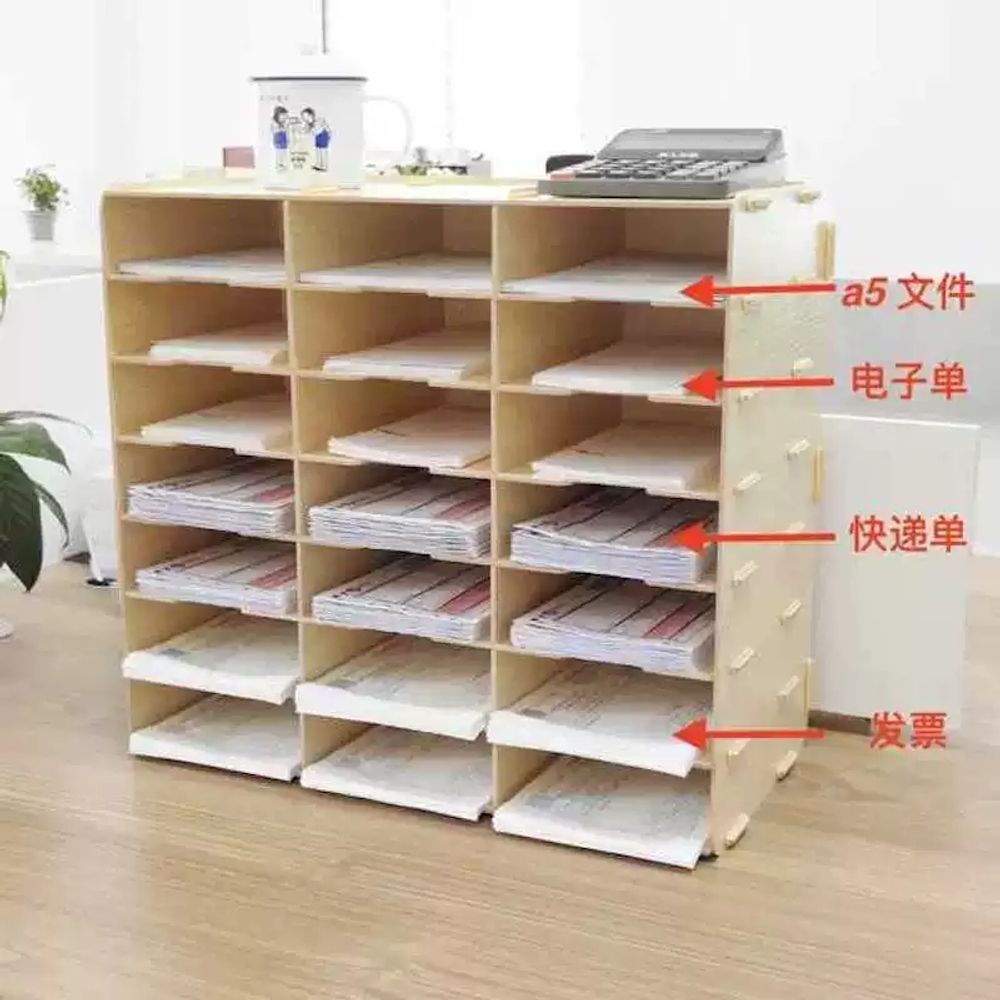 통장 보관함 영수증 수납 명세서 업체별 보관 통장보관함 - 상세 이미지 2