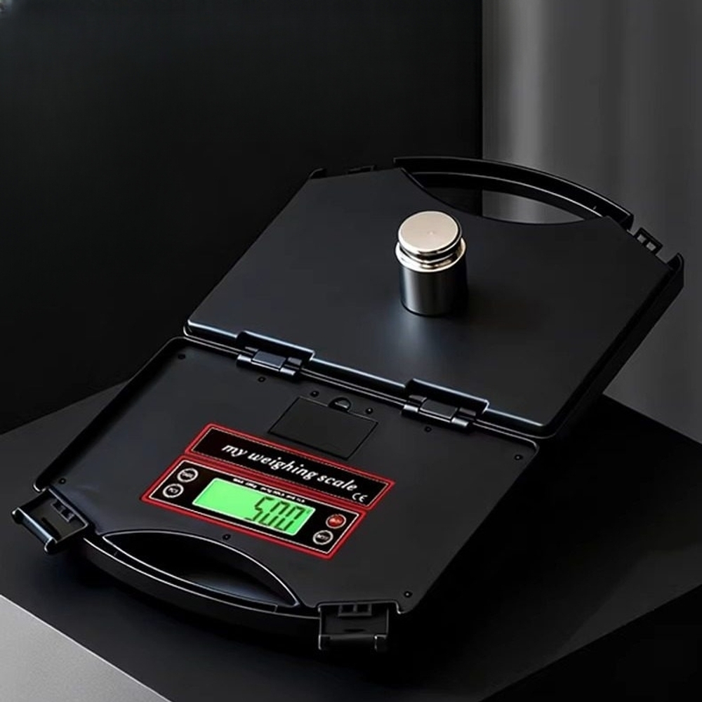 디지털 접이식 휴대용 미니전자저울 주방 택배 측정 가정용 고정밀 25kg 1g - 상세 이미지 2