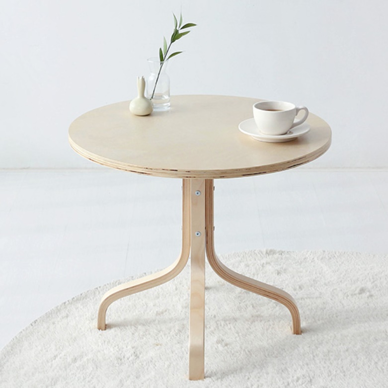 엔틱 미니 원형 테이블 미용실 티 테이블 높은 사이드 테이블