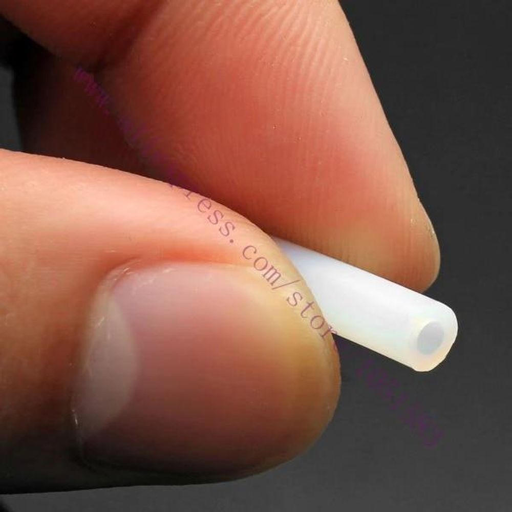 2 미터 ID 라인 튜브 고무 실리콘 2mm 투명 8MM OD 세트 2미터 - 상품 이미지
