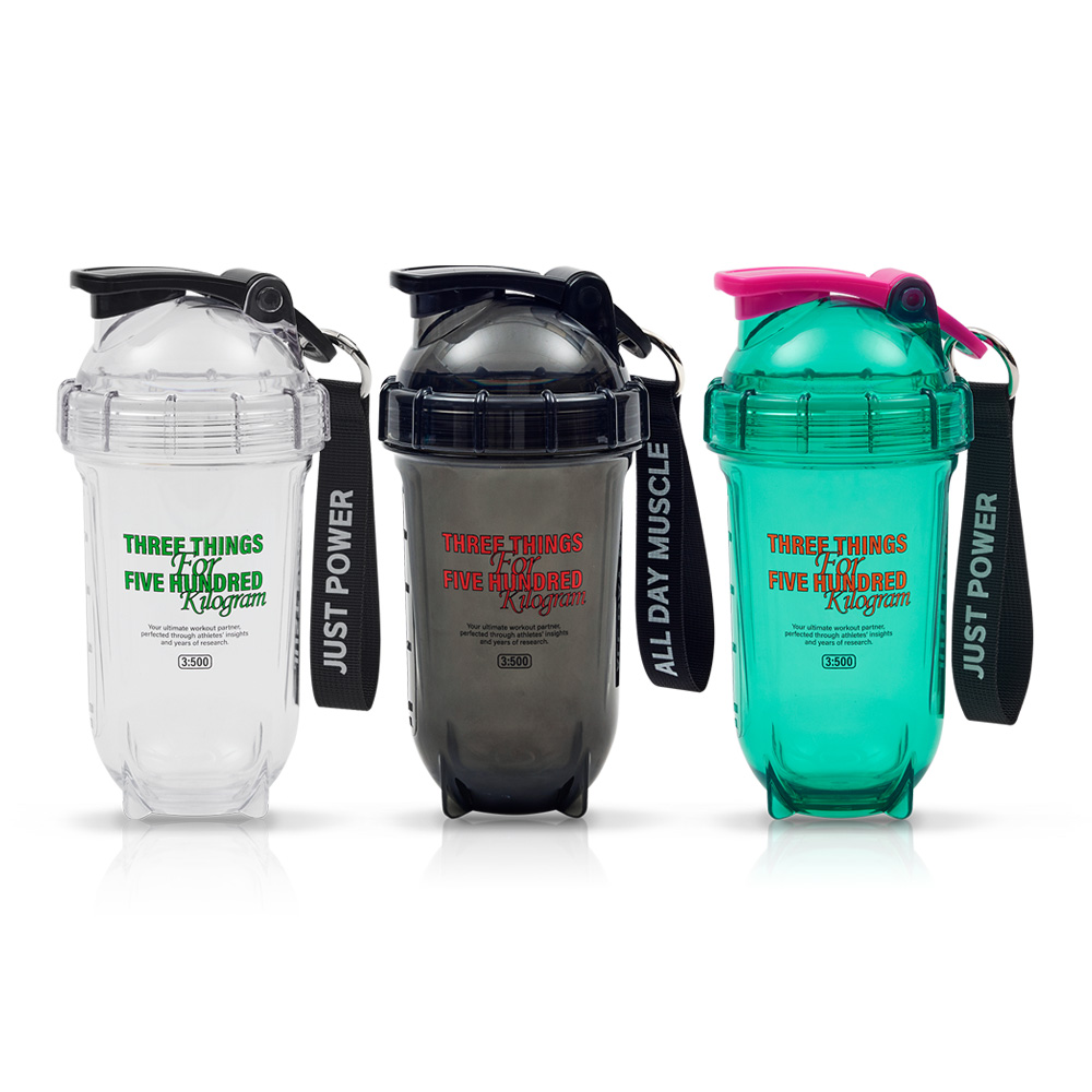 삼대오백 에센셜 트라이탄 쉐이커 BPA 단백질 쉐이크통 헬스 물통 600ml - 상세 이미지 4