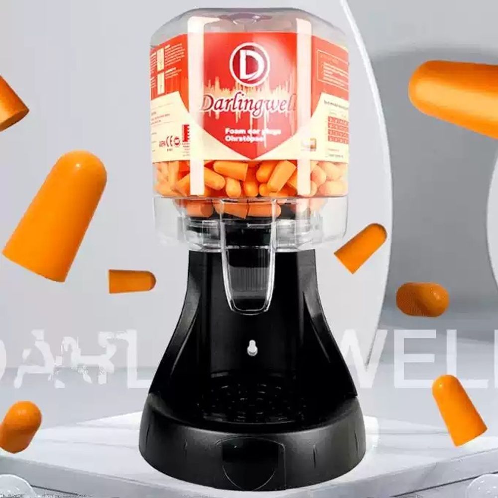 귀마개 디스펜서 독서실 보관통 이어플러그 뽑기 일회용 - 상품 이미지