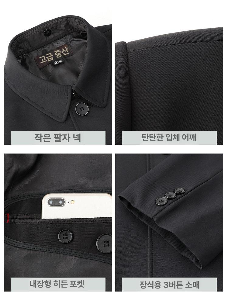 인민복 코스튬 중공군 복장 졸업사진 연극 인민군 제복 미디엄그레이 오픈 단일 여름 안감 없음 160 S 상의 68 - 상세 이미지 5