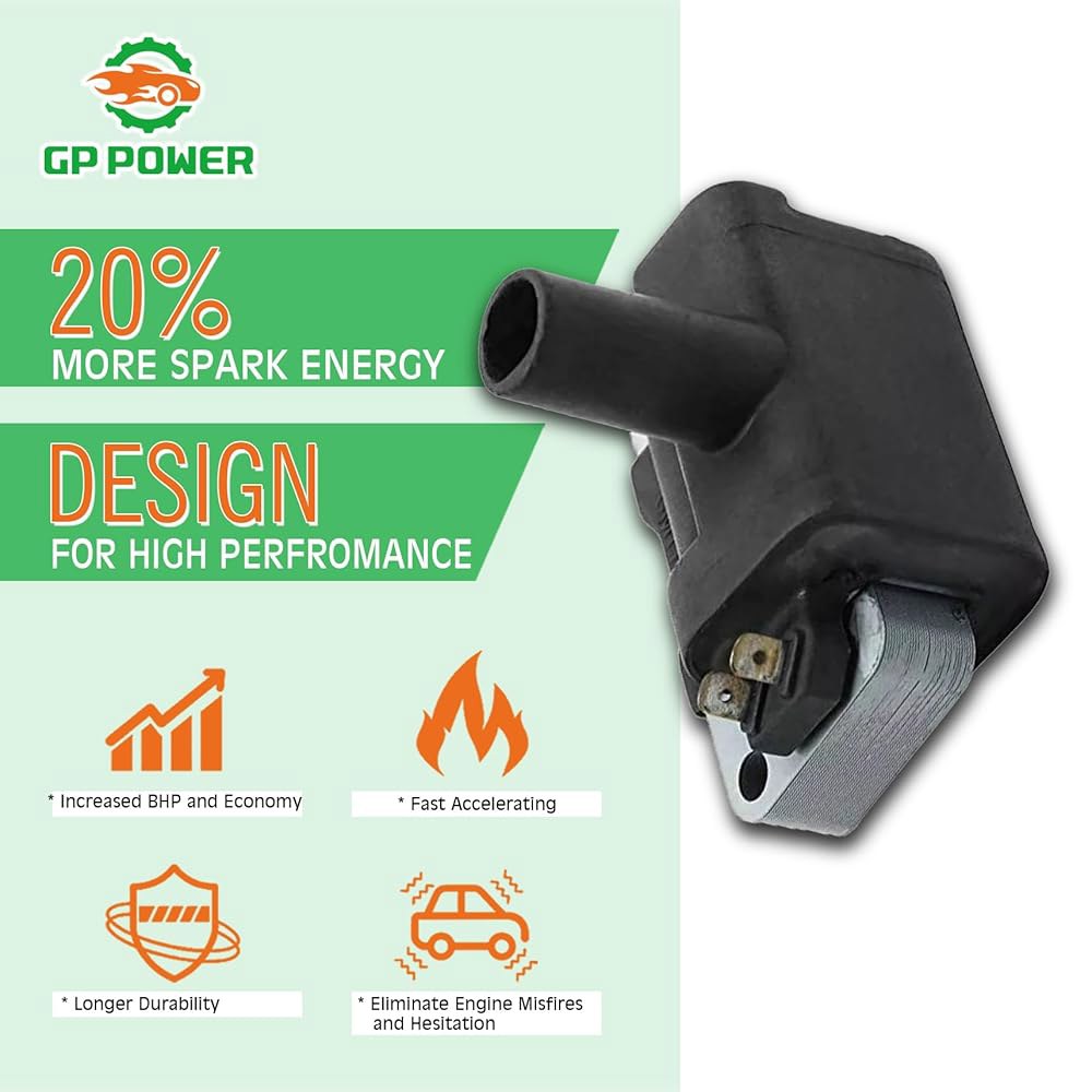 닛산 츠루 츠바메 센트라 프론티어 알티마 픽업 Xterra 1.6L 2.4L KA24E KA24DE와 호환되는 GP POWER 점화 코일 팩 1종 세트 - 상세 이미지 2