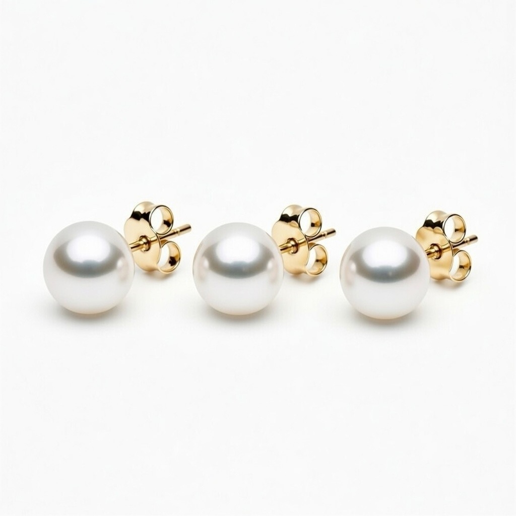 14k 골드11mm 하이엔드급 담수진주 귀걸이 - 상세 이미지 4