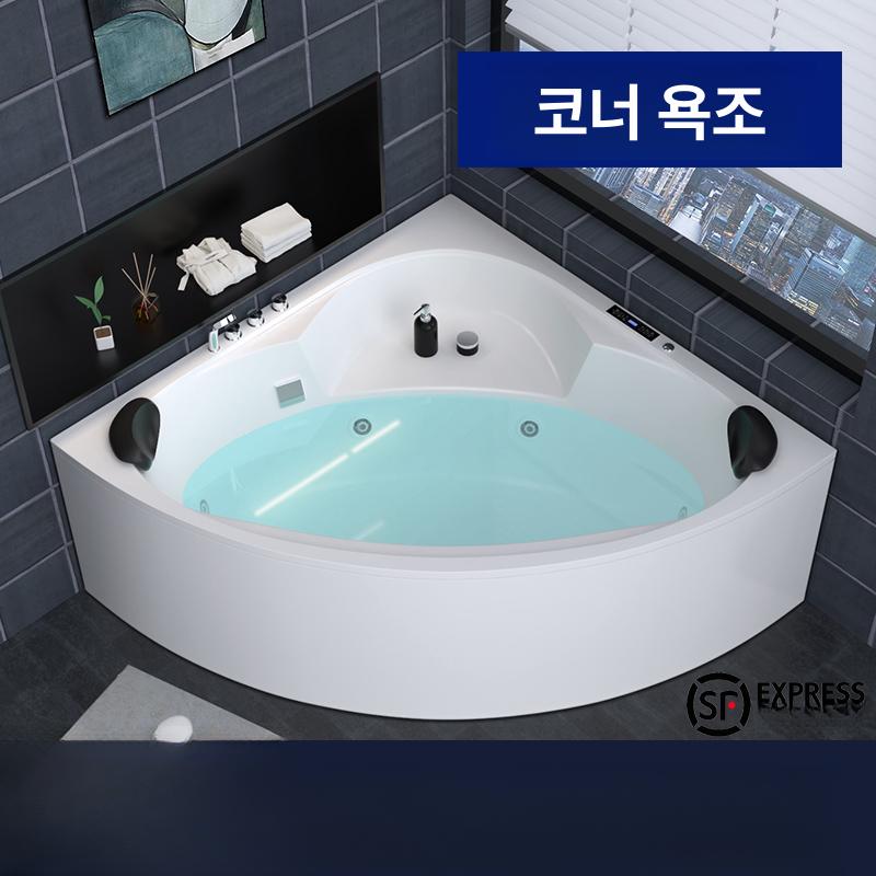 아크릴욕조 펜션 제트 코너 마사지탕 스파 삼각 서핑 항온 세트 0.8m - 상세 이미지 2