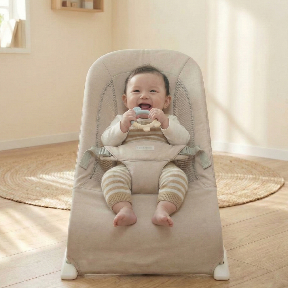 헬로디노 휴대용 아기 바운서 전용패키지 신생아 흔들의자