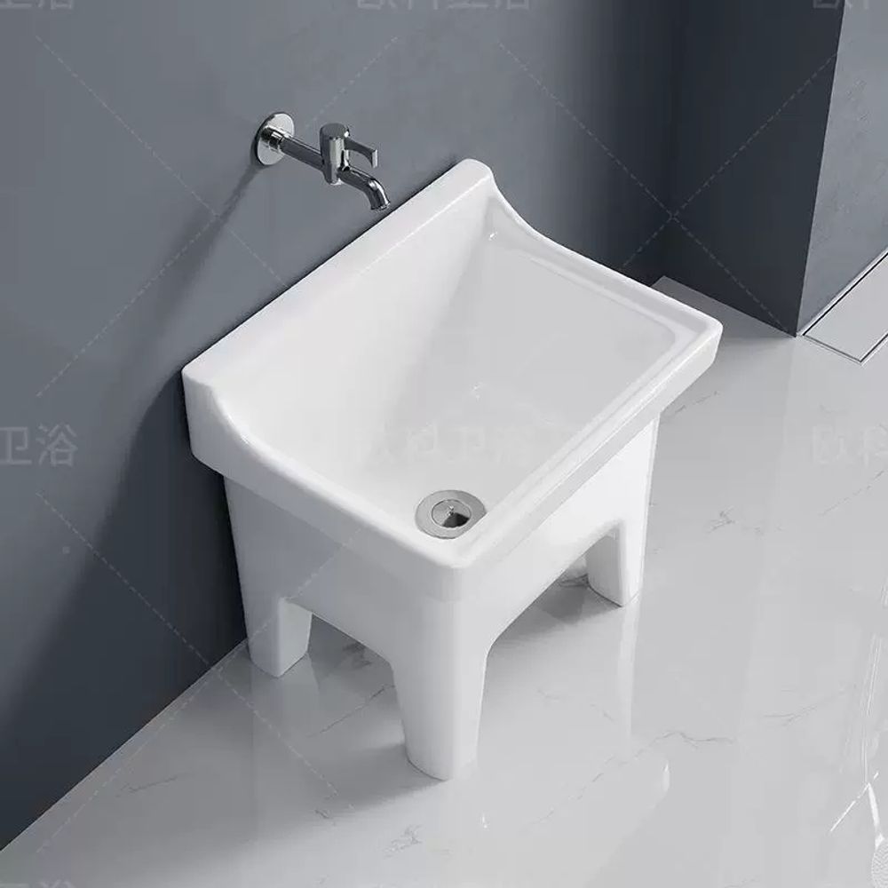 대걸레 수채 통 밀대 간이 위생 밀대걸레 개수대 걸레세면대 - 상세 이미지 2