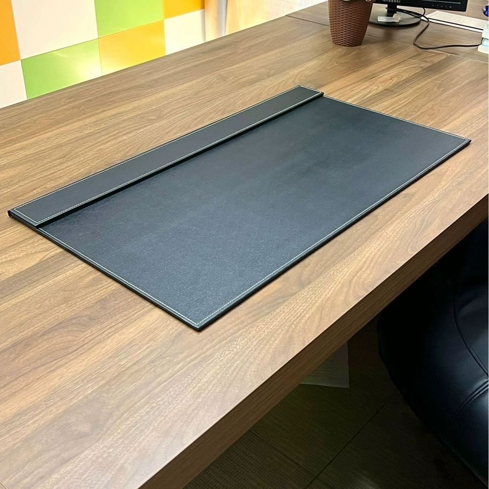 부동산 계약서 받침 깔판 서재 블랙 데스크매트 서류 화일 - 상품 이미지