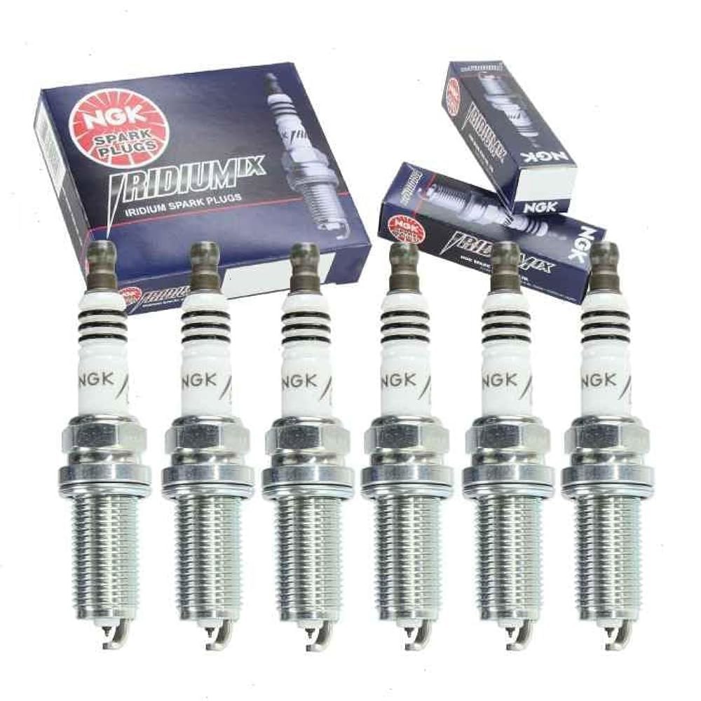 닛산 패스파인더 3.5L 4.0L V6 2001-2012와 호환되는 NGK 이리듐 IX 스파크 플러그 6개 - 상품 이미지