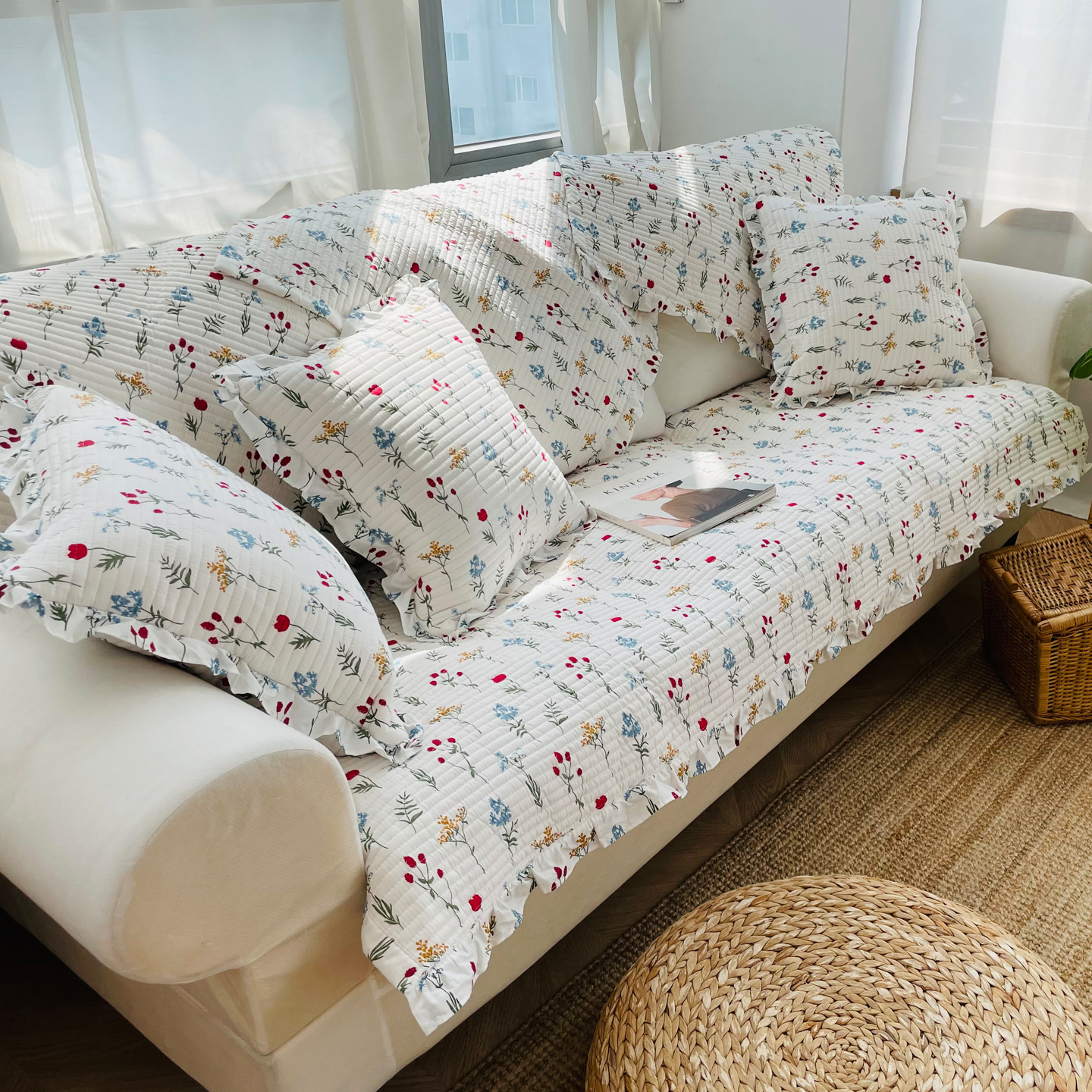 순면 쇼파패드 3인용 4인용 논슬립 소파패드 쇼파매트