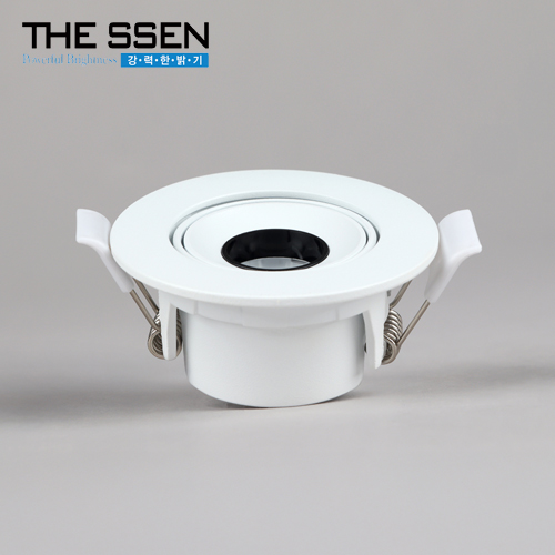 더쎈 오스틴 핀홀 집중형 각도조절 원형매립등 3W 타공 55mm (2인치) - 상품 이미지