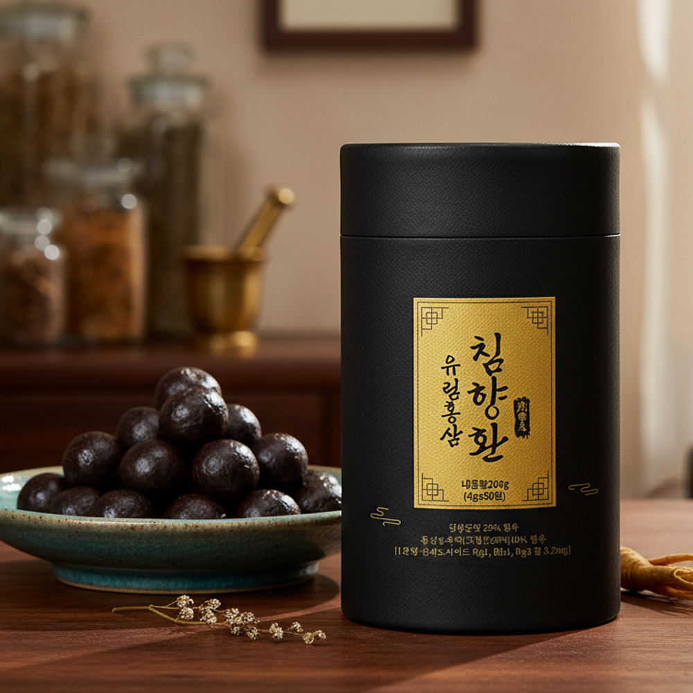 홍삼 침향환 침향23% 4gx50환 효능 부모님선물 (+쇼핑백 증정) 200g, 1개 - 상세 이미지 3