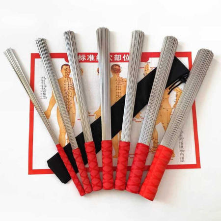 [해외]경혈치기 안마봉 철삼봉 건강스틱 안마용품 마사지 수련용품 1. 360g 손난로 막대 (노인용)