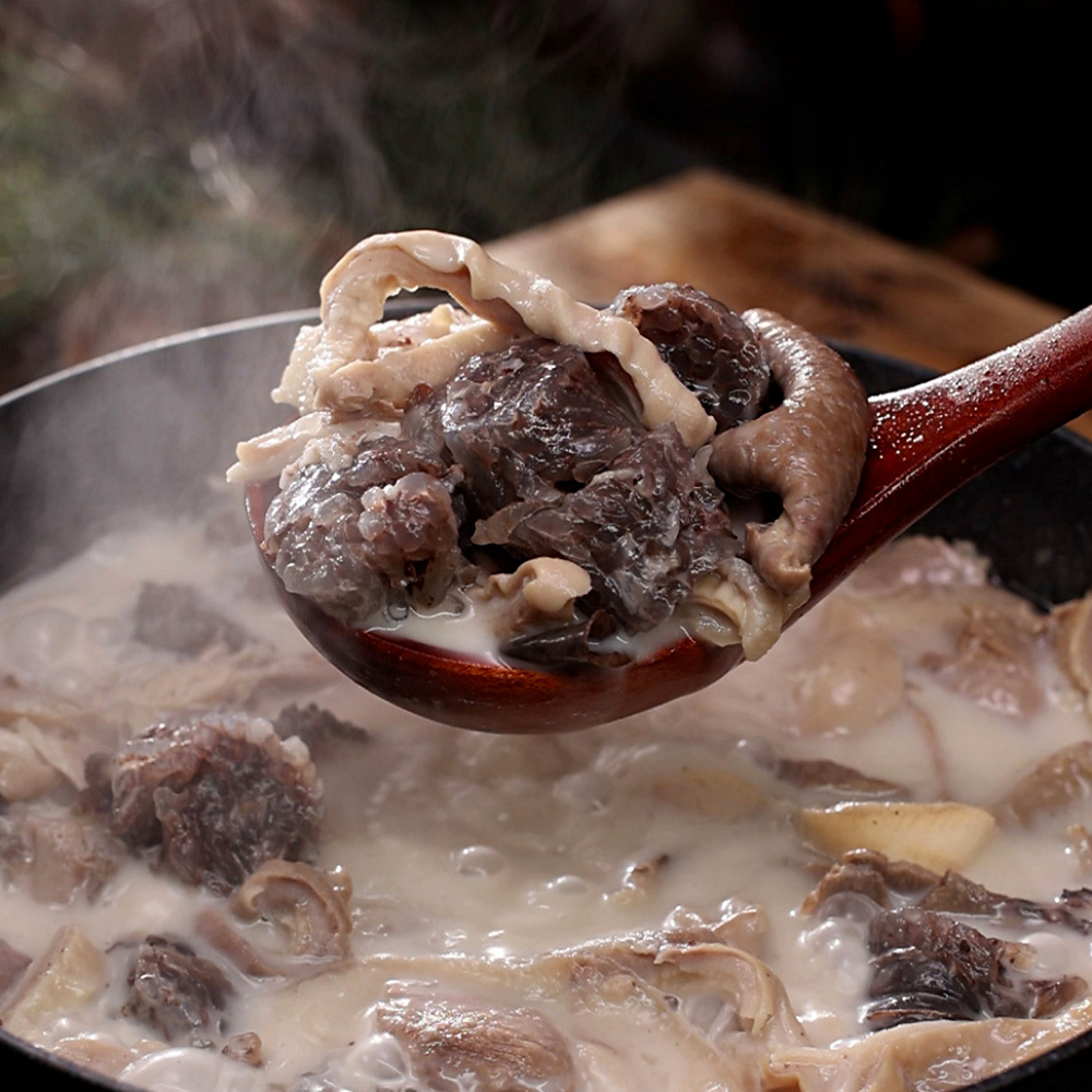 심가네 노다지 병천 영양 순대국 750g 5팩 한우사골 순대 돈내장 돼지머리 순대국 - 상세 이미지 3
