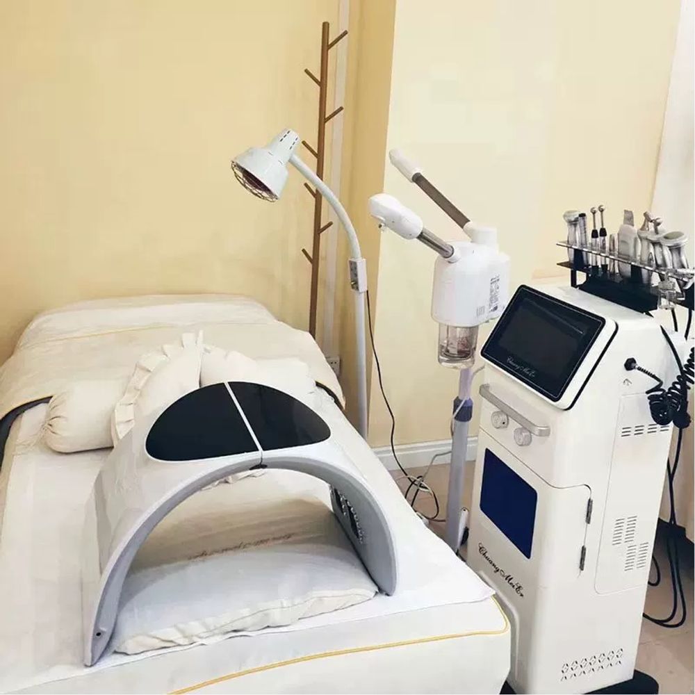 흑백 종합 얼굴 작은 크고 전용 미용실 버블 만능 다기능 A. 마스만 만능기 B모델 화이트 - 상세 이미지 4