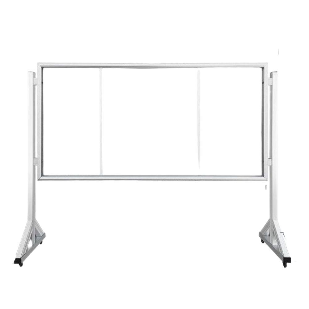 대형 옥외 게시판 교회 회사 유압 표준 안내판 학교 스탠드 알루미늄 합금 120x240cm 보강 - 상품 이미지