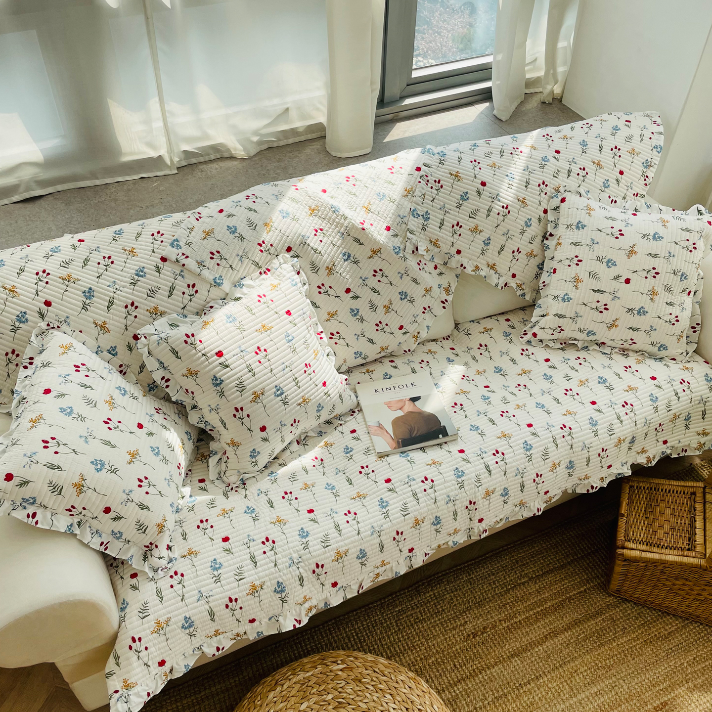 순면 쇼파패드 3인용 4인용 논슬립 소파패드 쇼파매트