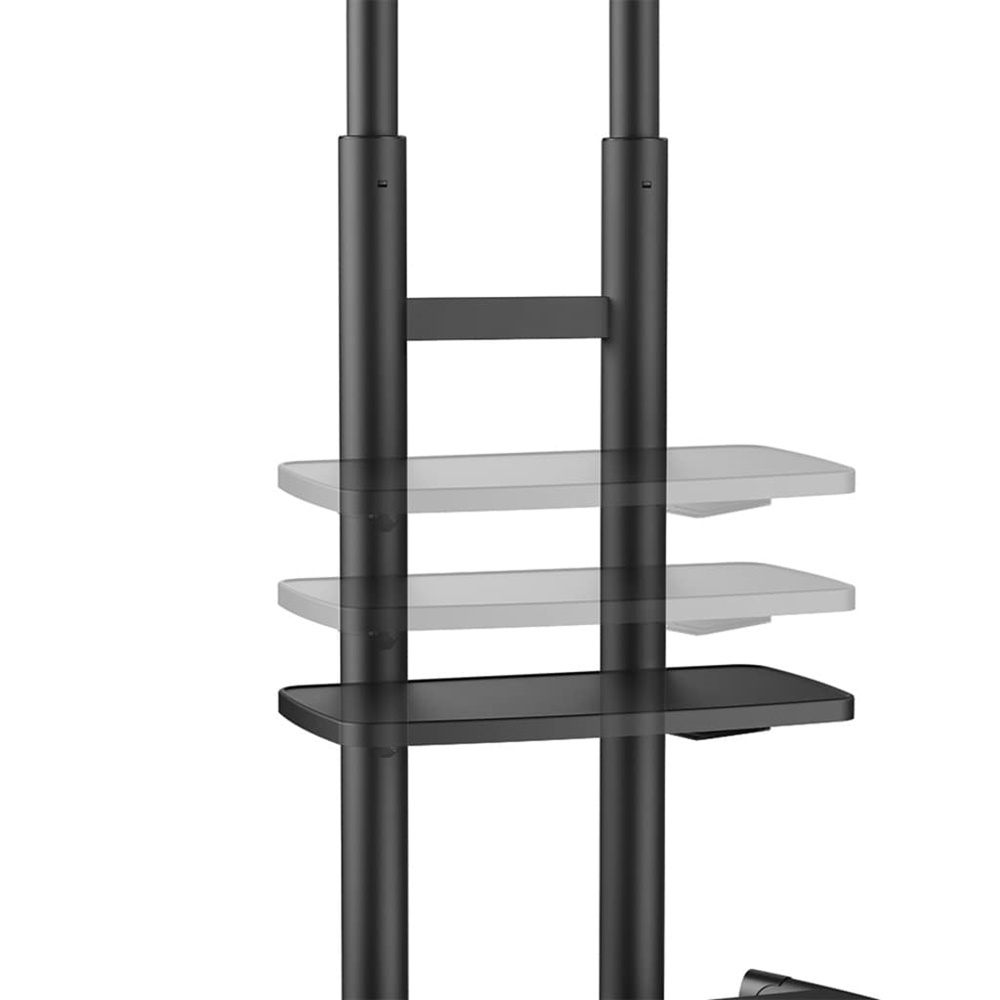 높은 튼튼한 대형 TLC 호환 이동식 TV 거치대 218cm(86인치) - 상세 이미지 5