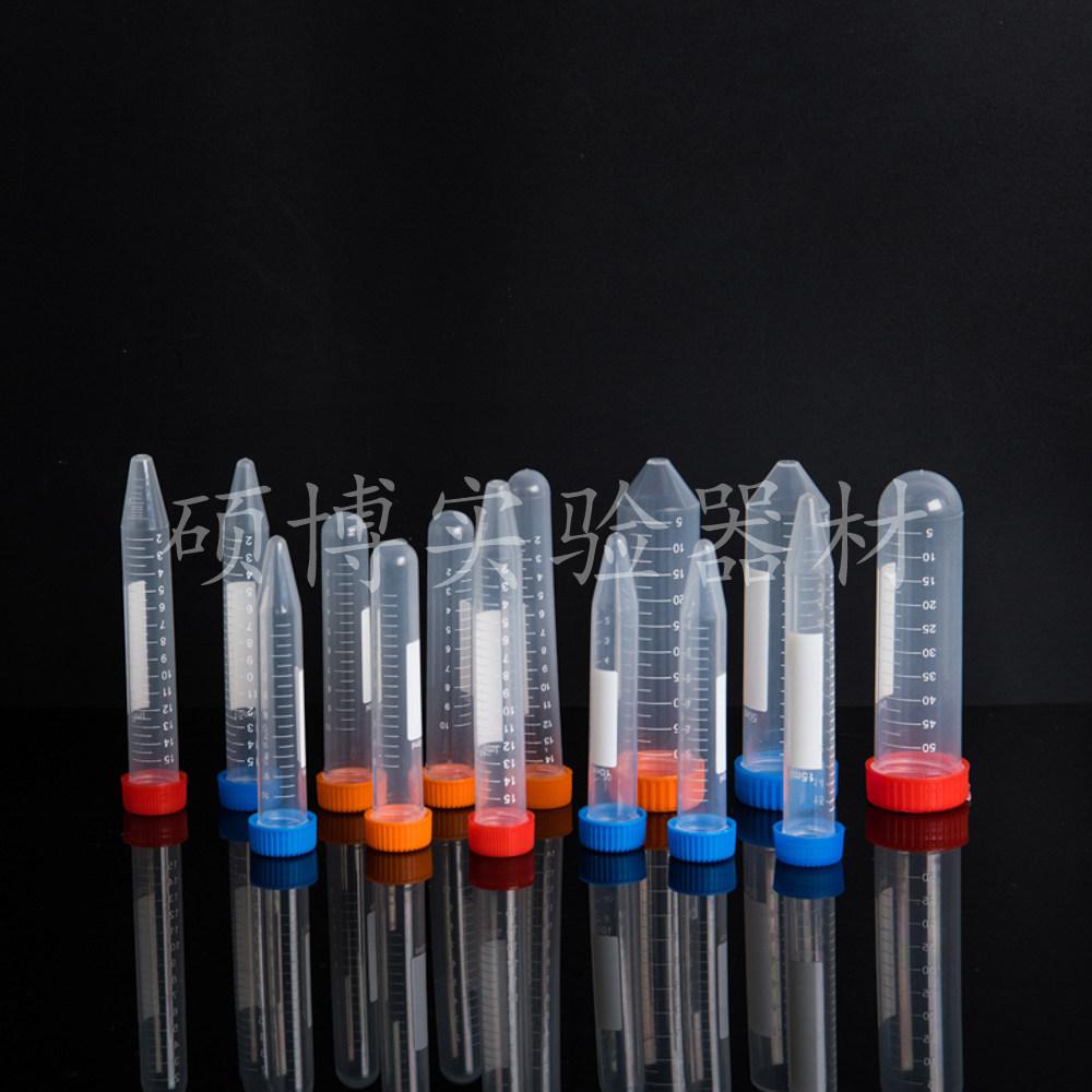 샘플 용기 실험실 여행용 투명 스크류형 명확한 바이알 10ml 뾰족 엣지 100개 - 상품 이미지