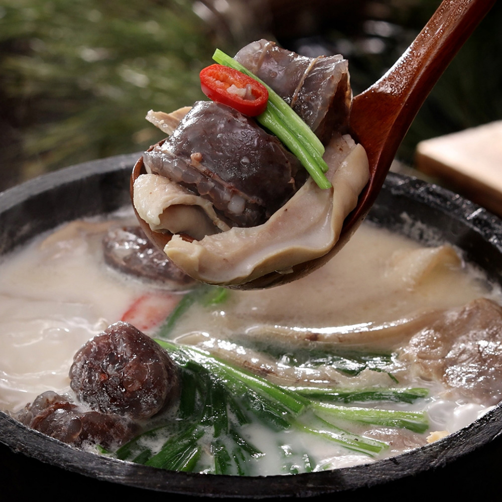 심가네 노다지 병천 영양 순대국 750g 5팩 한우사골 순대 돈내장 돼지머리 순대국 - 상세 이미지 4