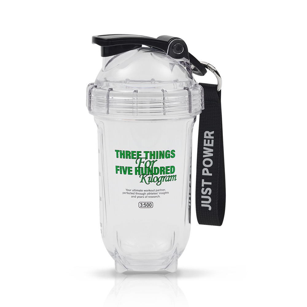 삼대오백 에센셜 트라이탄 쉐이커 BPA 단백질 쉐이크통 헬스 물통 600ml 화이트 제품 이미지