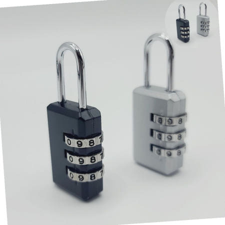 3단 다이얼 번호키 자물쇠 소형 헬스 사물함 MM-50011