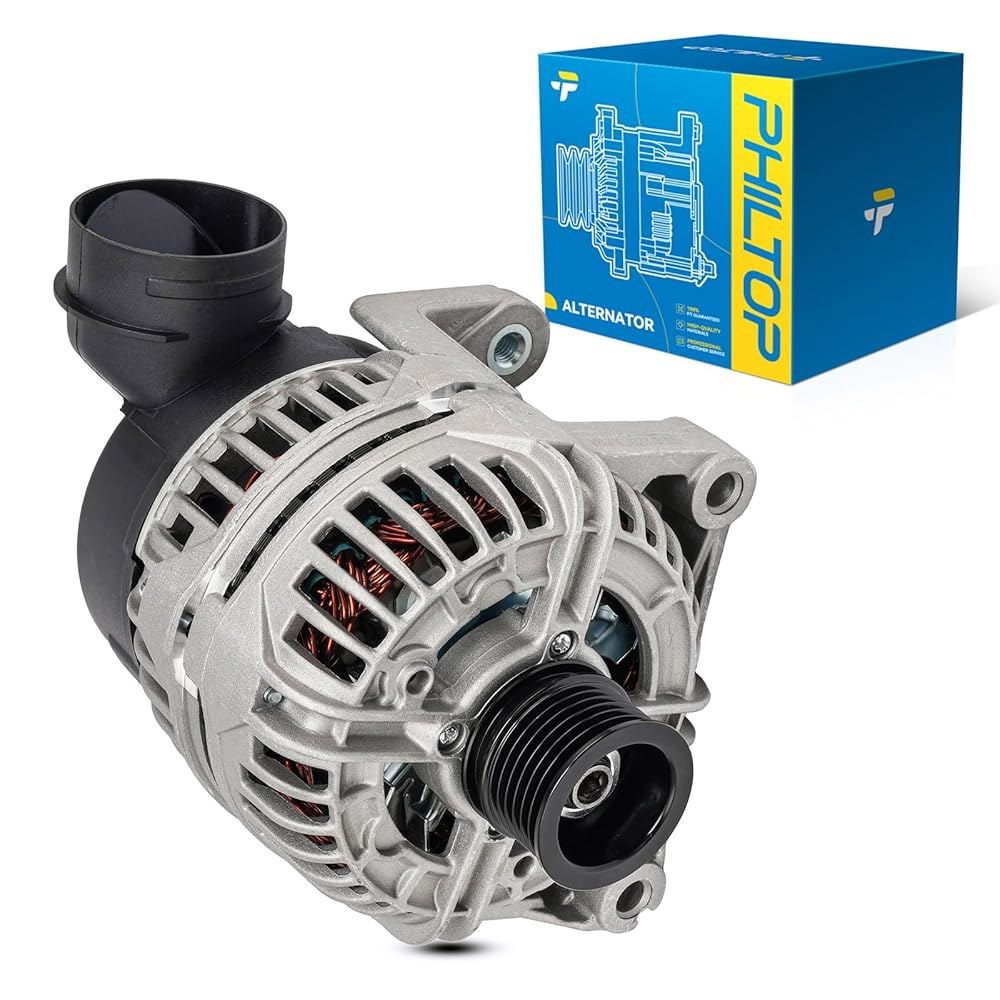 PHILTOP 교류 발전기, BMW X5 2001-2006 3.0L, Z3 2001-2002 2.5L 3.0L 하이 앰프 13971N 12V 90Am CW S6 6그루브 풀리 교체 - 상품 이미지