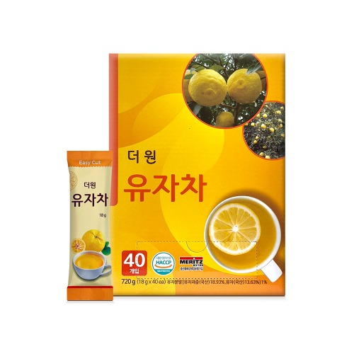 유자차 40개입 x 2개 - 상품 이미지