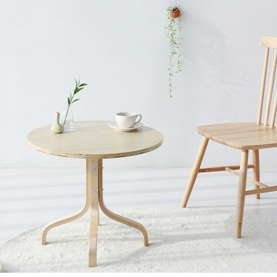 엔틱 미니 원형 테이블 미용실 티 테이블 높은 사이드 테이블