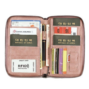rfid 차단 지갑 여권 케이스 안티스키밍 가족 여행용 지폐지갑 솔직 후기 | 실사용자 리뷰 분석 - 상품 이미지 4
