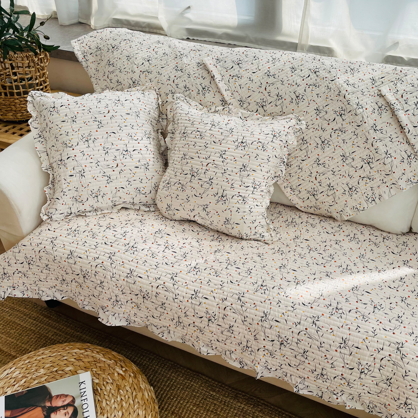 순면 쇼파패드 3인용 4인용 논슬립 소파패드 쇼파매트