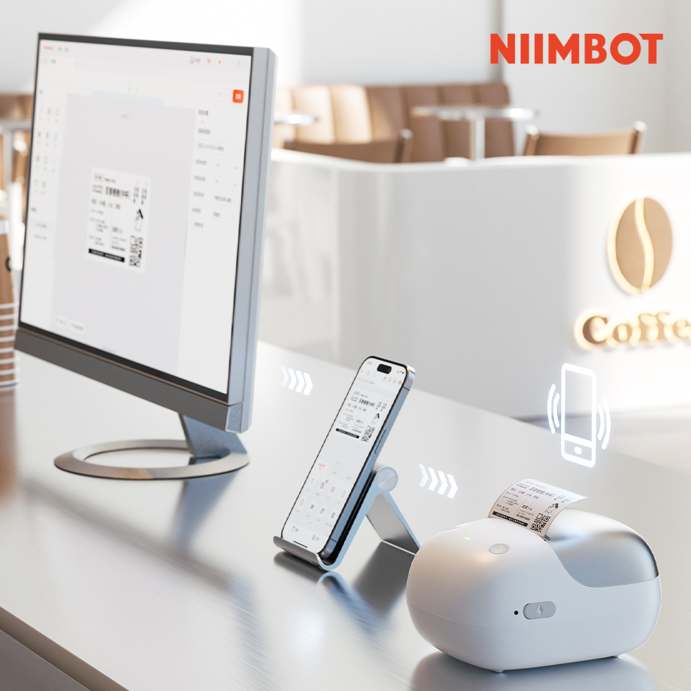 NIIMBOT 라벨프린터 B2PRO 프로 휴대용 무선 스티커라벨기 님봇 네임스티커기계 - 상세 이미지 4