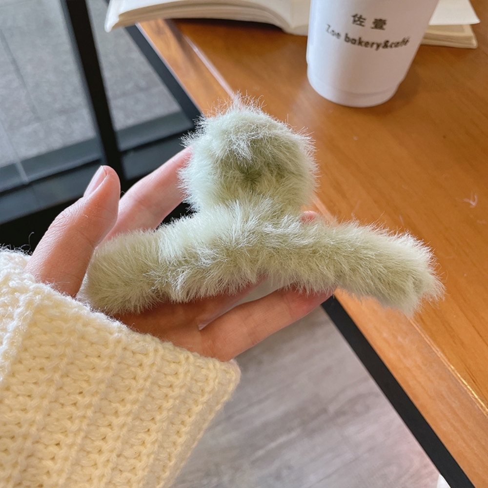 머리 집게핀 헤어 집게 반머리 머리핀 - 상세 이미지 3