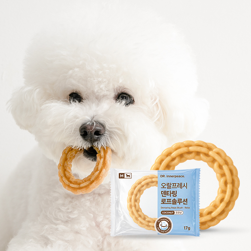 [3+1] 개껌 강아지껌 치석제거껌 강아지덴탈껌 양치 7개입 이미지 2