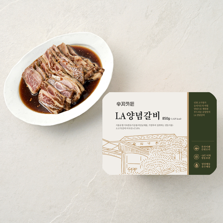 [숭의가든] LA 양념갈비 (550g+550g) - 상품 이미지