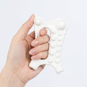 에그데이지 세라믹 도자기 바디 괄사 마사지기 얼굴 종아리 괄사 두피 승모... 솔직 후기 | 피부 타입별 분석 - 상품 이미지 4