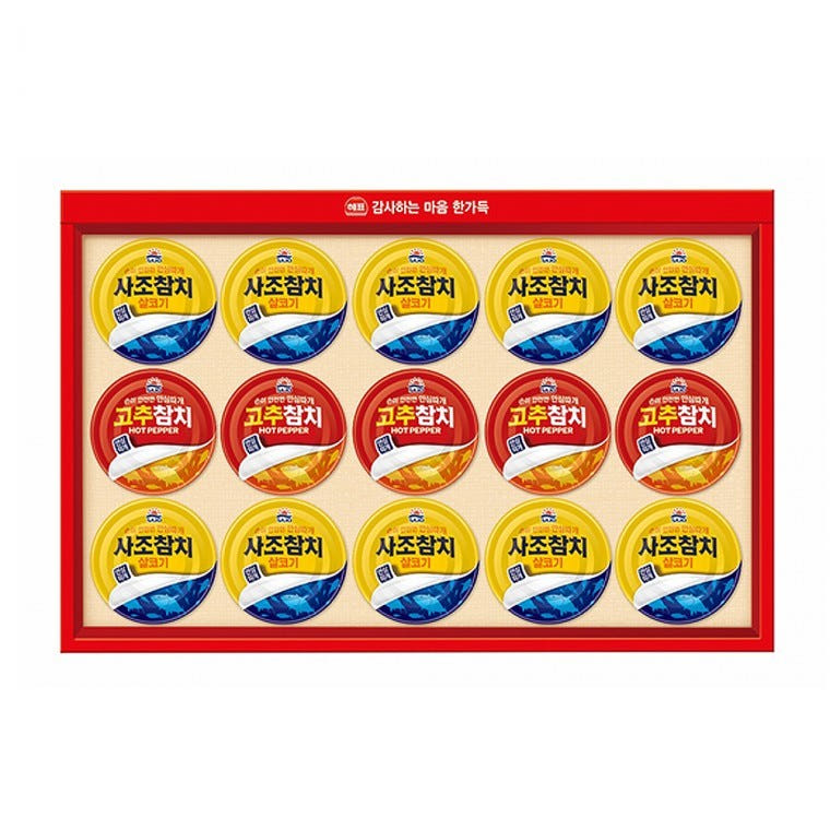 사조참치종합4호 명절선물세트